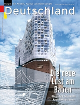 Das Titelbild der Zeitschrift "Deutschland"