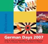 Poster German Days 2007