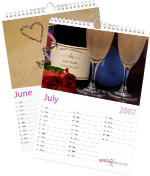 Getting Personal Personalised Anniversary Calendar product image