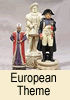 European Theme Chess Pieces