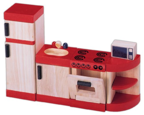 Wooden Dolls House Furniture Kitchen- PINTOY product image