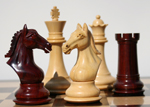 The Derby Knight Chess Set a Classic Players' set