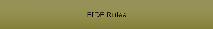 FIDE Rules