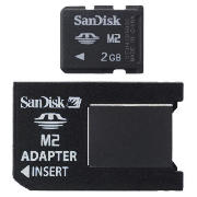 SanDisk 2GB Memory Stick Micro M2 product image