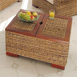 The Cain Collection Palm Beach Cane Coffee Table product image
