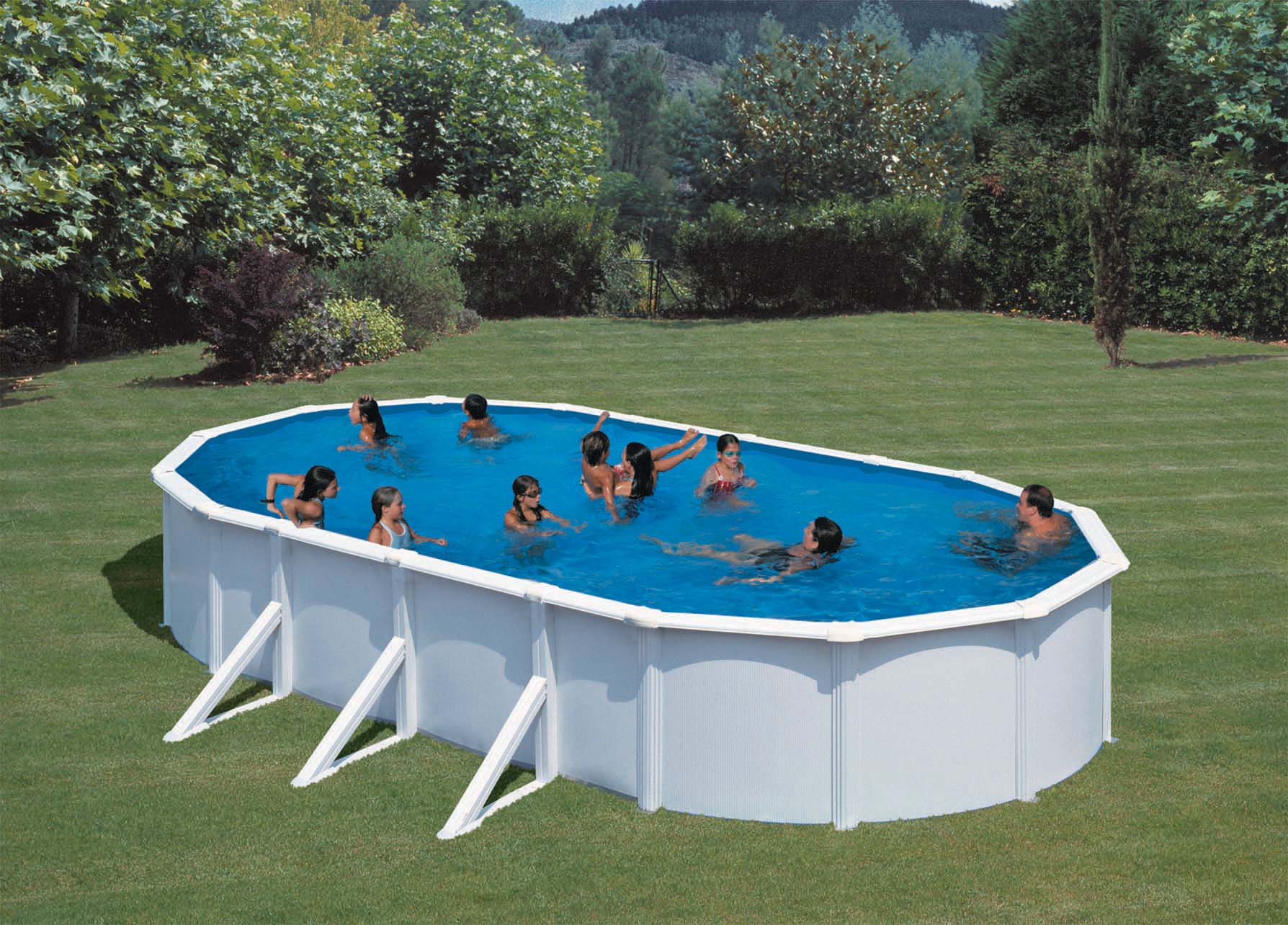 Gre Oval Steel Pool 915 X 470cm product image