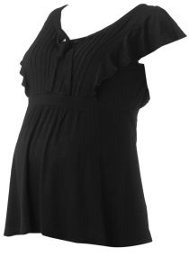 Dorothy Perkins Maternity frill jersey top product image
