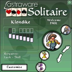 Astraware Solitaire for Palm OS