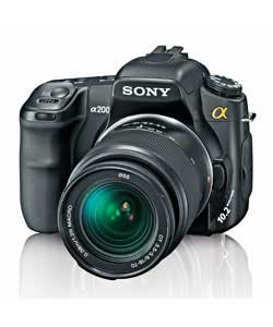Sony a200 Digital SLR Twin Lens Kit product image