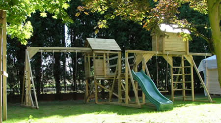 Mini Fort Amazon MkII Climbing Frame and High Tower product image