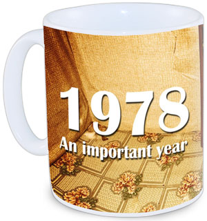 30th Birthday TV Theme Personalised Mug product image