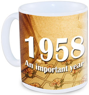 50th Birthday TV Theme Personalised Mug product image