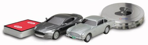 Corgi James Bond Casino Royale Aston Martin DB5 and DBS set in film can product image