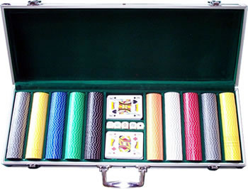 500 Union Jack Poker Chips In Aluminium Case product image
