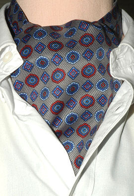 Grey Circle Square Casual Cravat product image