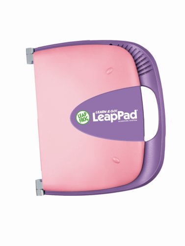 LeapFrog Learn & Go LeapPad with Ear Hooks (Pink and Purple) product image