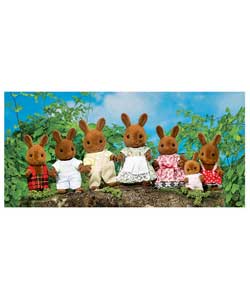 Sylvanian Families Brown Rabbit Family product image