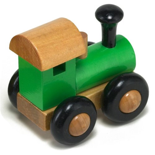 Orange Tree Toys Green Steam Engine Wooden Toy product image