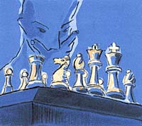 chess board and piece image