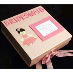 personalised Bridal Party Memory Box Bridesmaid product image