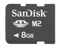 SanDisk 8GB Memory Stick Micro M2 product image
