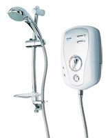 Triton T100xr Electric Shower 9.5kw White and Chrome product image