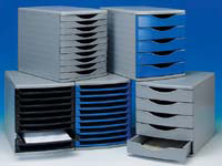 CEB CE blue closed front five drawer system, EACH product image