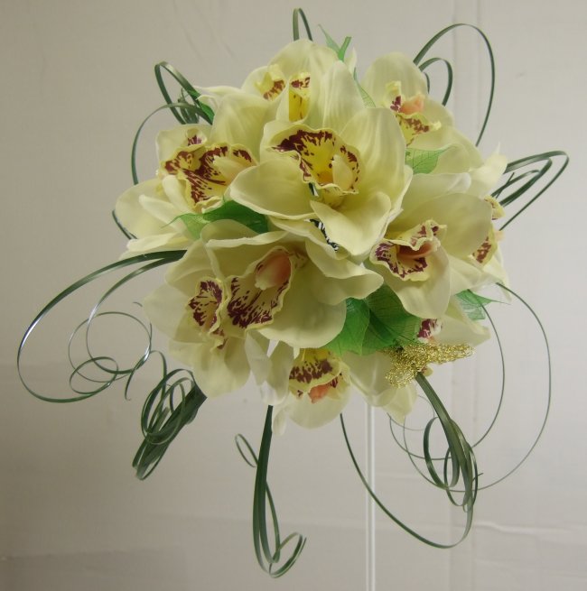 Silk Bouquets Orchid Brides Posy product image