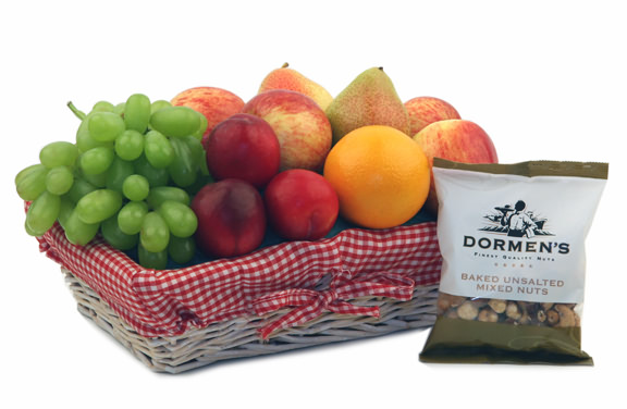 Fruit and Nuts Gift Basket product image