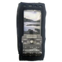 Sony Ericsson K800i Black Leather Case product image
