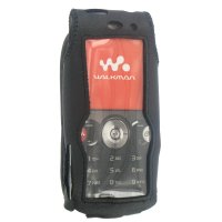 Sony Ericsson W810i Black Leather Case product image