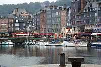 The village of Honfleur in Normandy