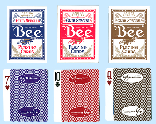 Bee Wynn Las Vegas Logo Playing Cards