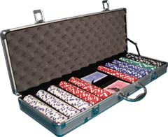 Kem Poker Sets with 11.5 Gram Chips and Casino Cards