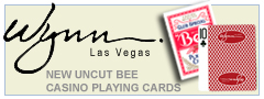Wynn Las Vegas New Uncut Casino Playing Cards