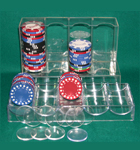 Poker Chip Box, Racks, and Spacers