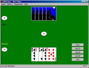 Net Poker screen shot