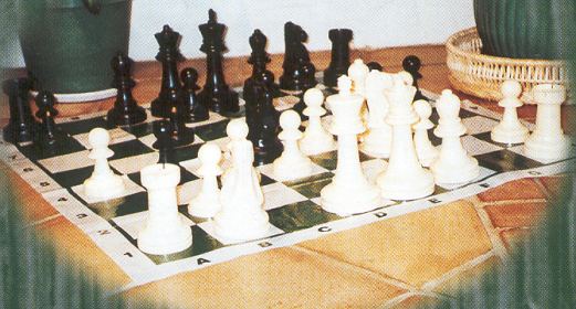 Garden Patio Chess set