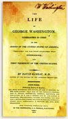 Full-size view of title page of David Ramsay's Life of George Washington