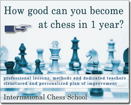 International Chess School - opens a new site