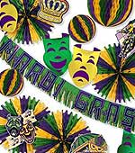 Mardi Gras Decorations and Beads
