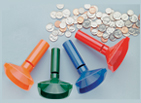 Money and Coin Counting Tubes