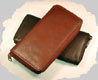 The ChessMate® Wallet closed (Brown and Black)
