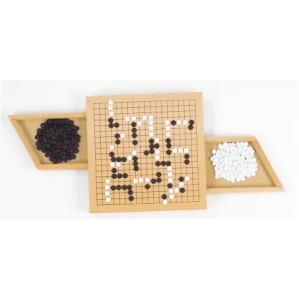 Wooden Go Set (with drawers)