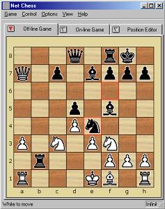 Net Chess screen shot