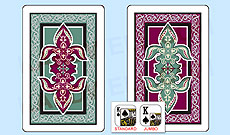 Gemaco Fleur-de-lis Plastic Playing Cards