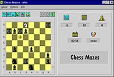 Chess Mazes: Game example