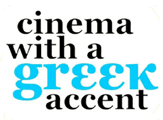 Cinema with a grεεκ accent logo