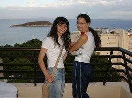 Oxana is in Calvia with Alexandra