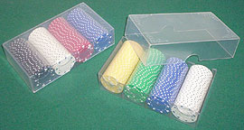 100 Clay-Style Poker Chips
